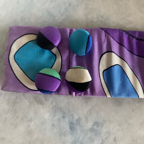 1990’s Emilio Pucci Silk Bra, Made in Italy, size 12 - Picture 12 of 12